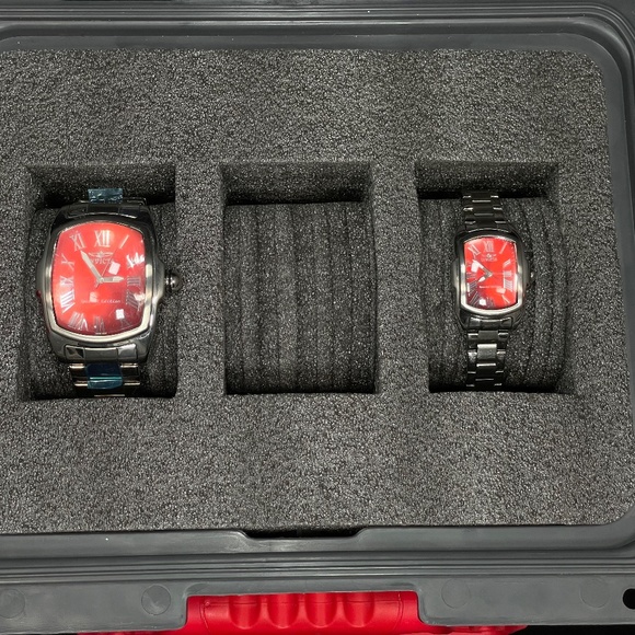 Invicta Trinite Limited Edition His and Hers Watches with Dive Case Like New - Picture 3 of 10